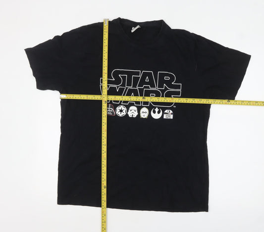 Mens UK Size L Pyjamas.com Black  T-Shirt