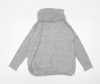 Womens UK Size 12 Phase Eight Grey Tunic Blouse