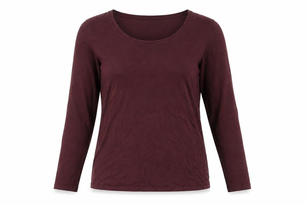 Womens UK Size 10 FatFace Red Basic T-Shirt