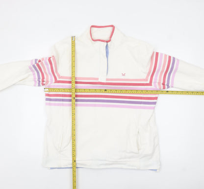 Womens UK Size 16 Crew Clothing Company Ivory Pullover Sweatshirt