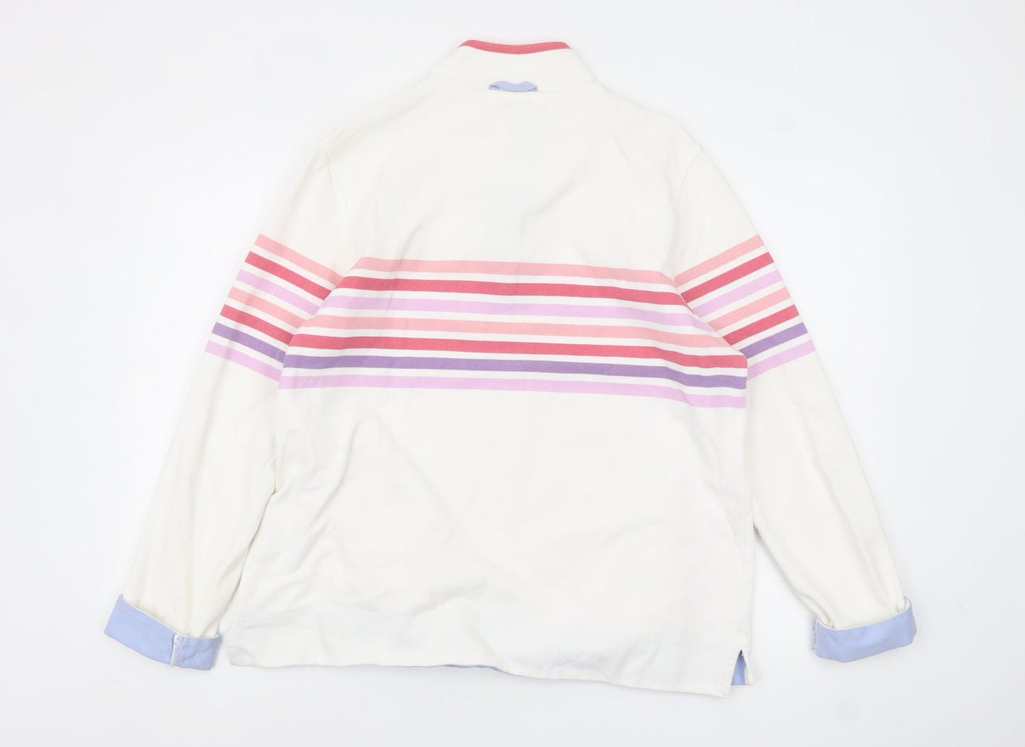Womens UK Size 16 Crew Clothing Company Ivory Pullover Sweatshirt