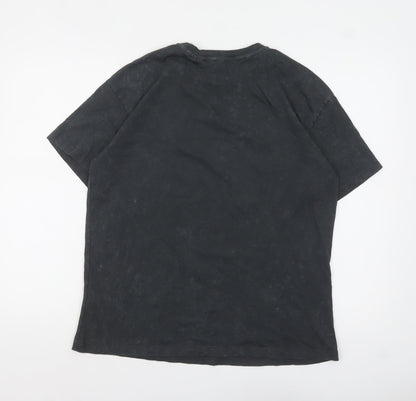 Mens UK Size M XSIDE Black  T-Shirt