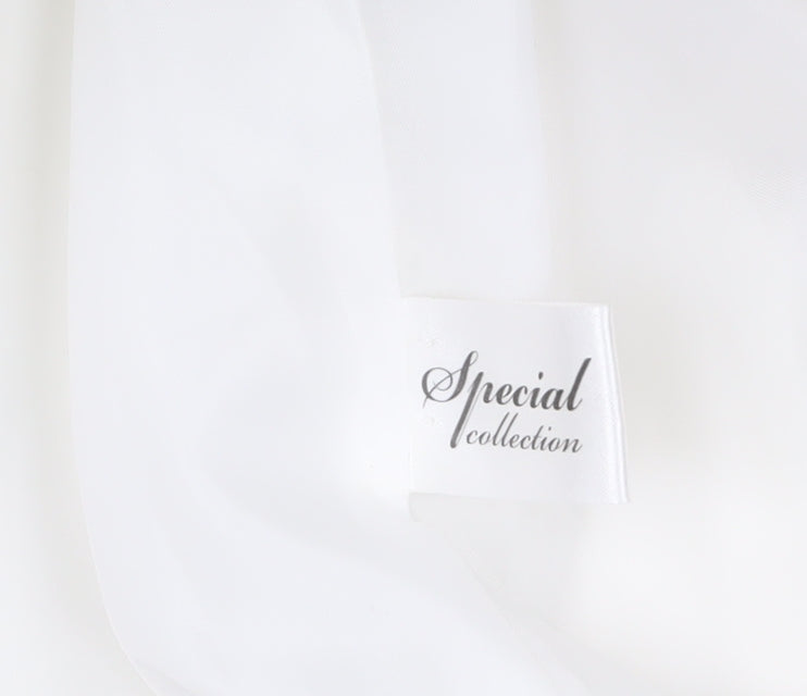 Womens UK Size 22 Special Collection White Overcoat