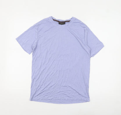 Mens UK Size M Better Life Purple  T-Shirt