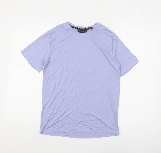 Mens UK Size M Better Life Purple  T-Shirt