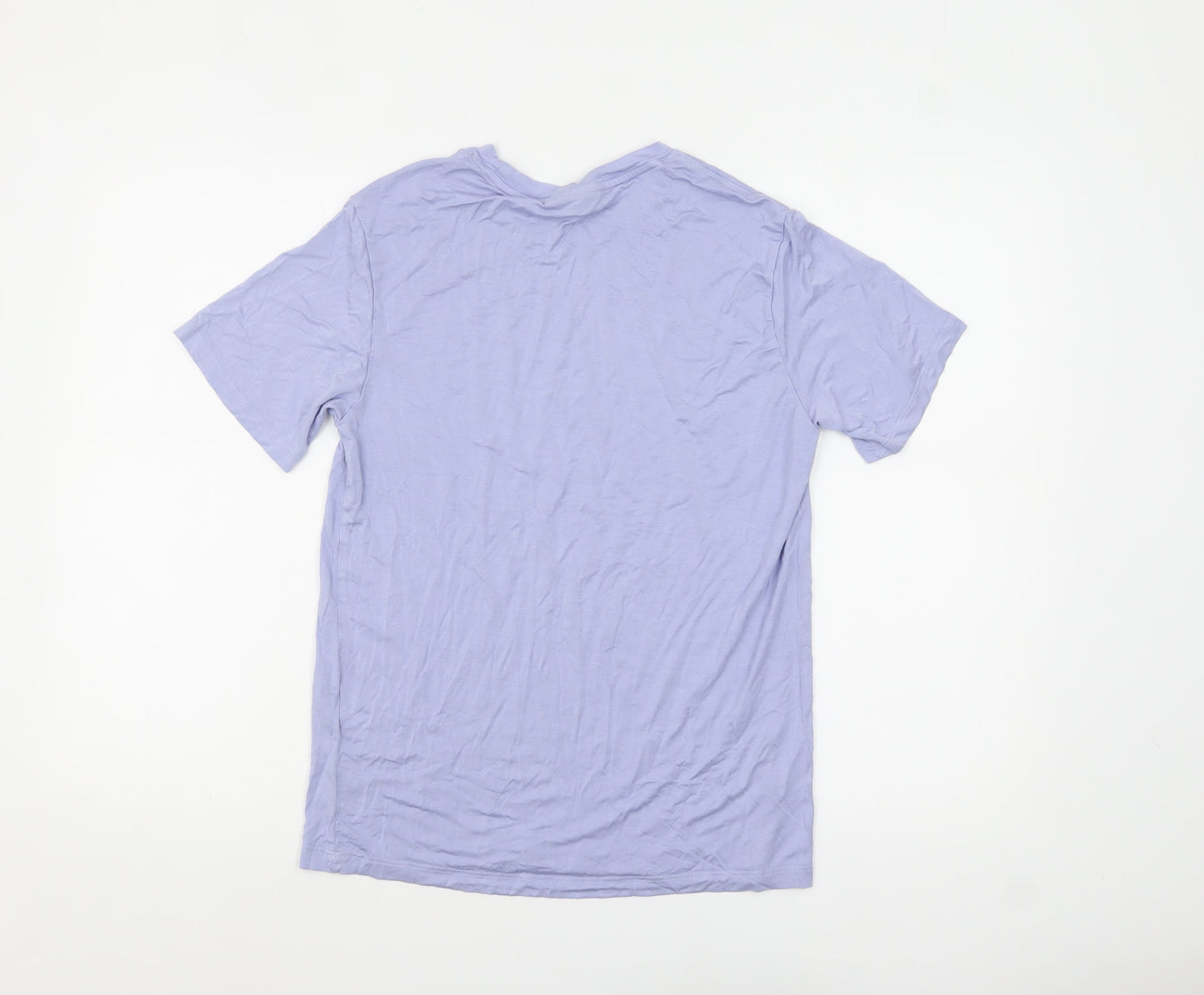 Mens UK Size M Better Life Purple  T-Shirt