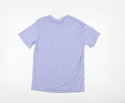Mens UK Size M Better Life Purple  T-Shirt