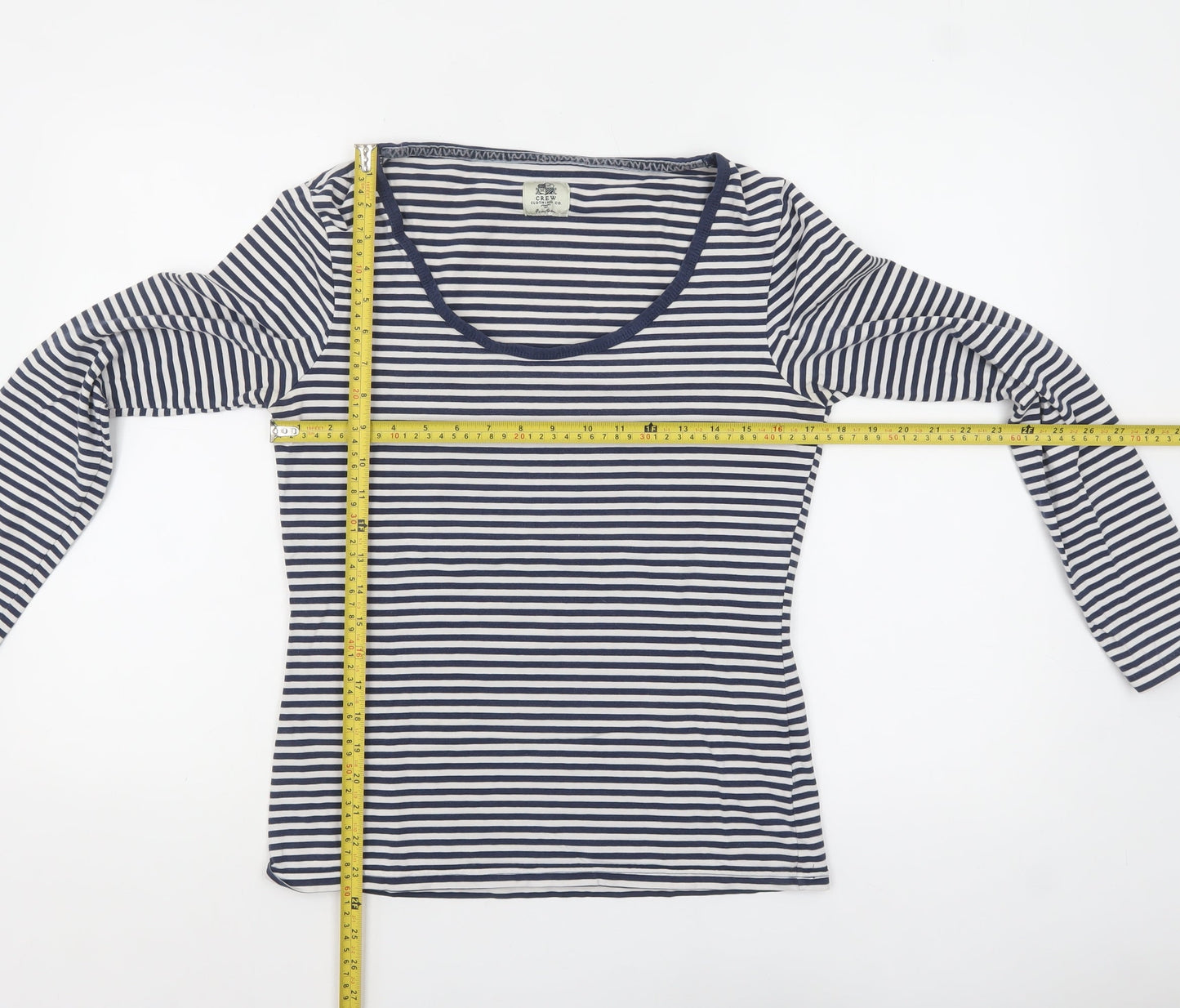 Womens UK Size M Crew Clothing Co. Blue Basic T-Shirt