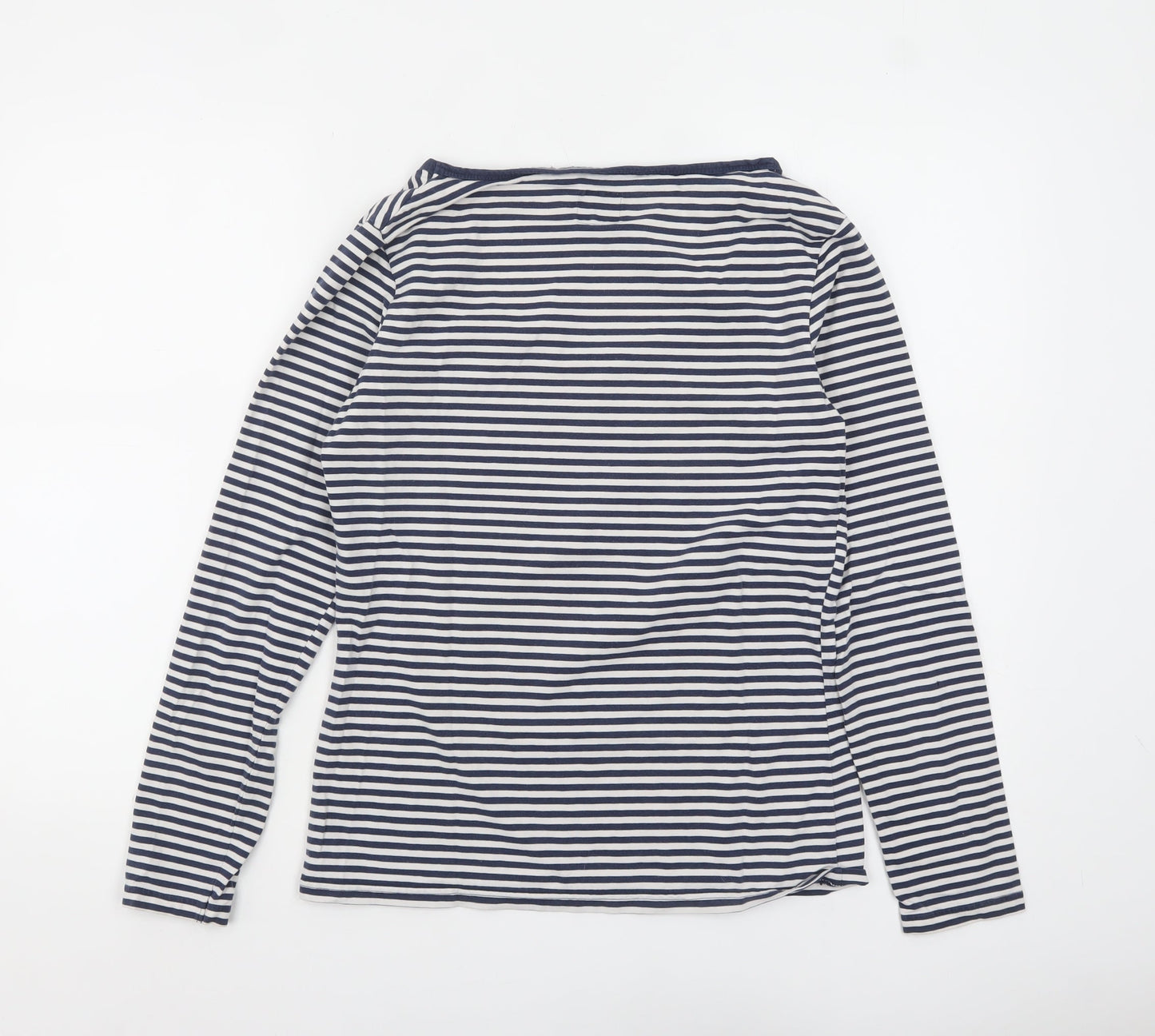 Womens UK Size M Crew Clothing Co. Blue Basic T-Shirt
