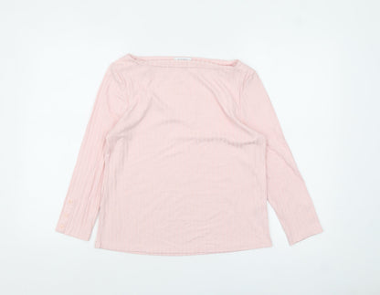 Womens UK Size 12 Principles Pink Basic Blouse
