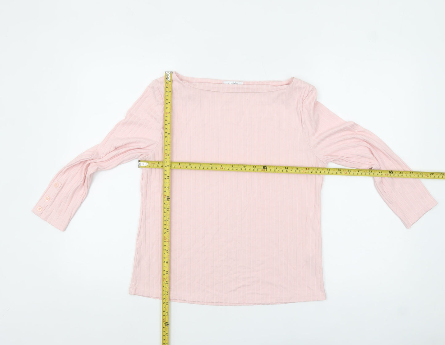Womens UK Size 12 Principles Pink Basic Blouse