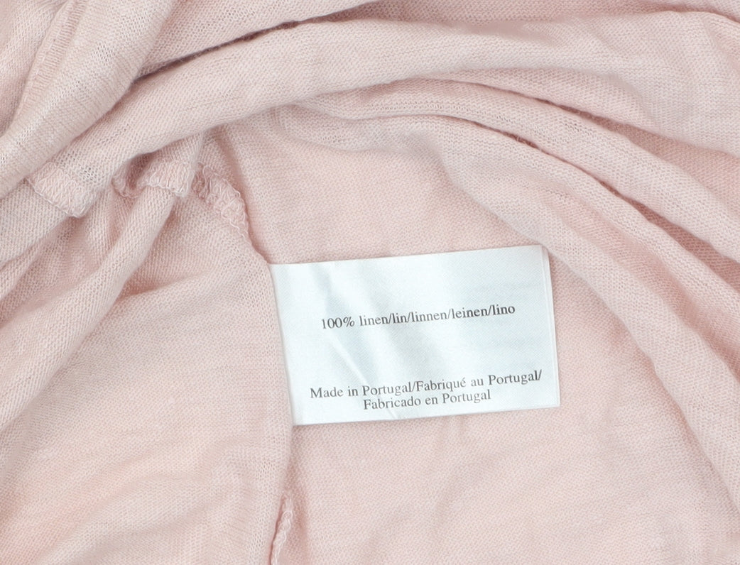 Womens UK Size S Laura Ashley Pink Cardigan Jumper