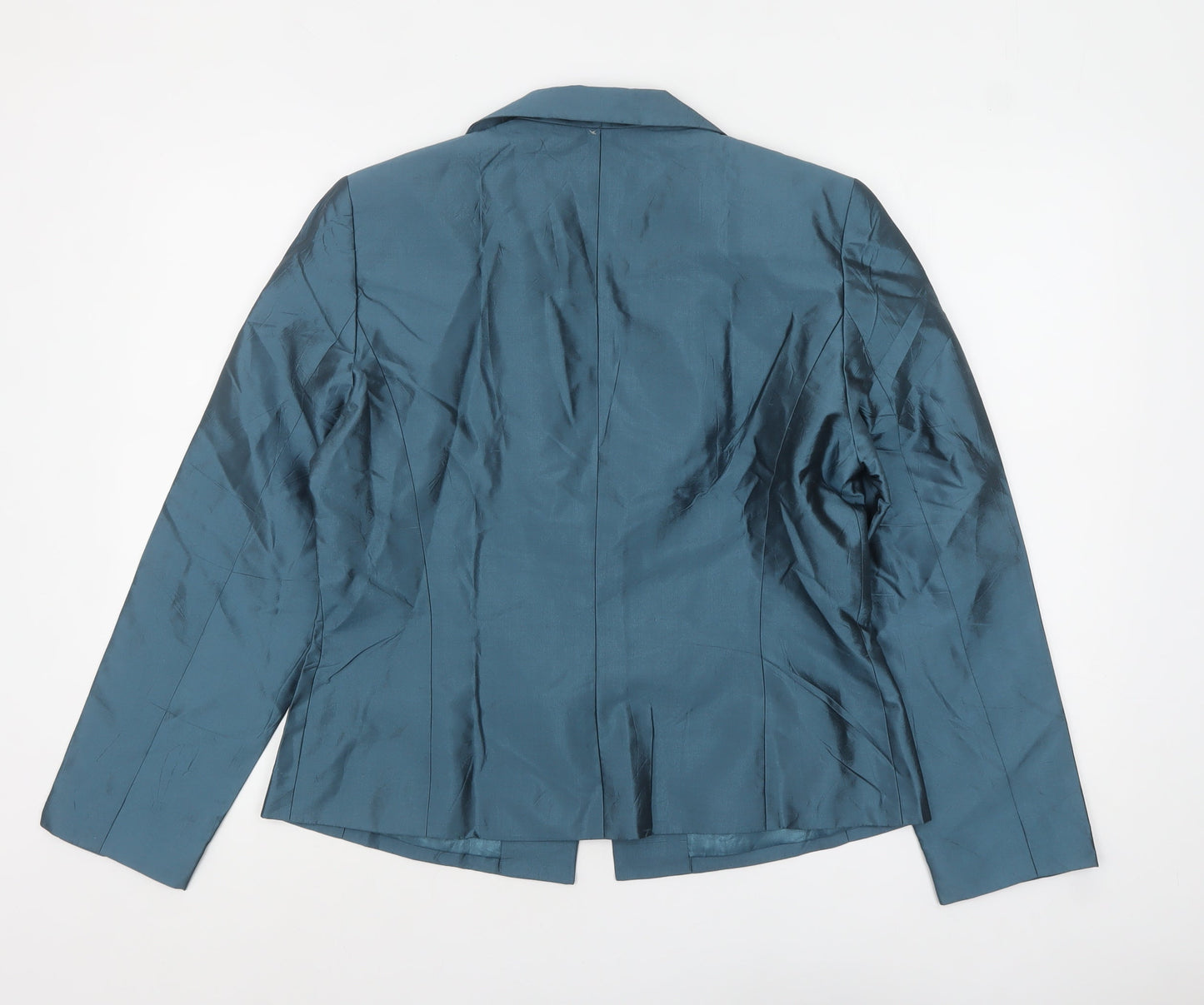 Womens UK Size 12 Travis Ayers Regular Blue Blazer