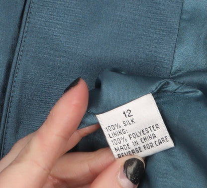 Womens UK Size 12 Travis Ayers Regular Blue Blazer