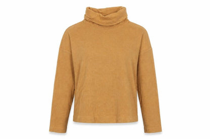 Uniqlo Women’s Brown Heattech Roll Neck Long Sleeve Top Size 10
