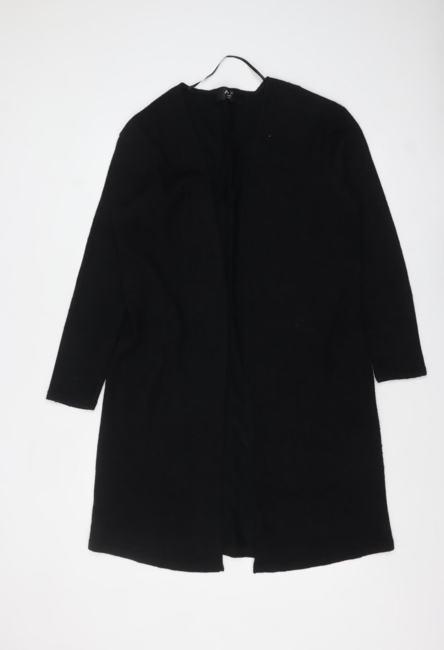 Womens UK Size M/L AX Paris Black Cardigan Jumper