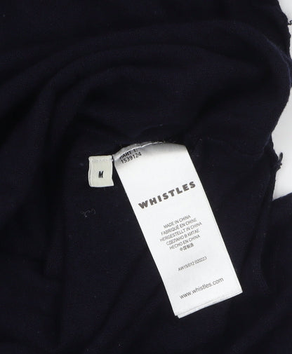Womens UK Size M Whistles Black Pullover Jumper