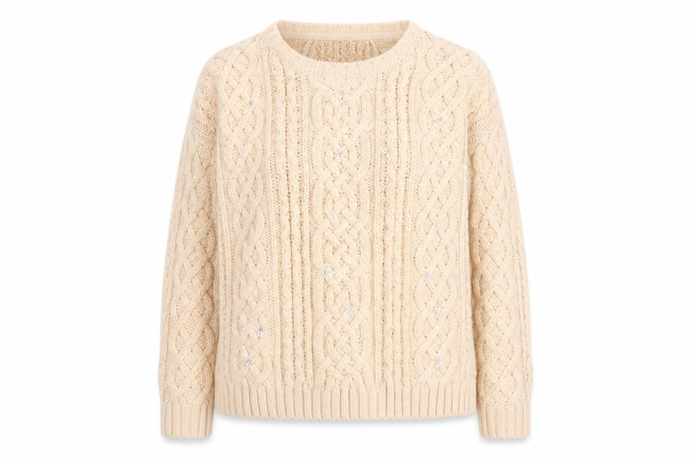 Womens UK Size 14 Debenhams Beige Pullover Jumper