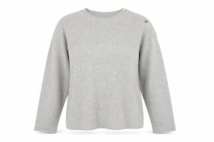 Womens UK Size L Marks and Spencer Grey Pullover Jumper