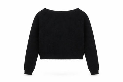 Womens UK Size 6 Missguided Black Pullover Jumper