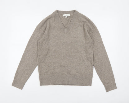 Womens UK Size S Marks and Spencer Beige Pullover Jumper