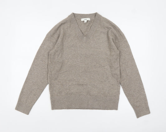 Womens UK Size S Marks and Spencer Beige Pullover Jumper