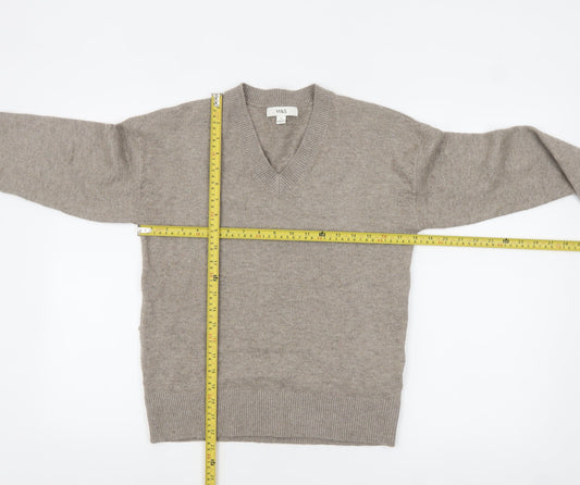 Womens UK Size S Marks and Spencer Beige Pullover Jumper
