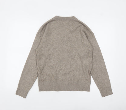 Womens UK Size S Marks and Spencer Beige Pullover Jumper