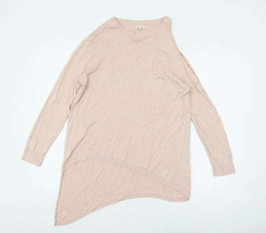 Womens UK Size 14 River Island Pink Pullover Jumper