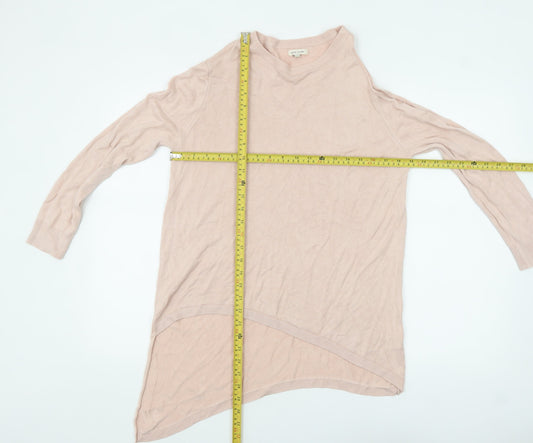 Womens UK Size 14 River Island Pink Pullover Jumper