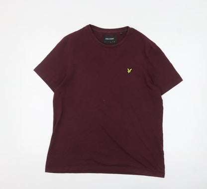 Mens UK Size L Lyle & Scott Brown  T-Shirt