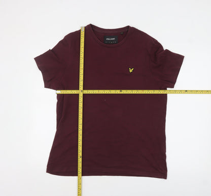 Mens UK Size L Lyle & Scott Brown  T-Shirt