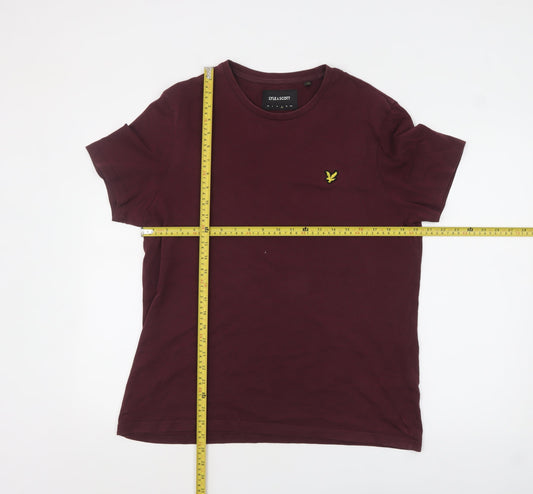 Mens UK Size L Lyle & Scott Brown  T-Shirt