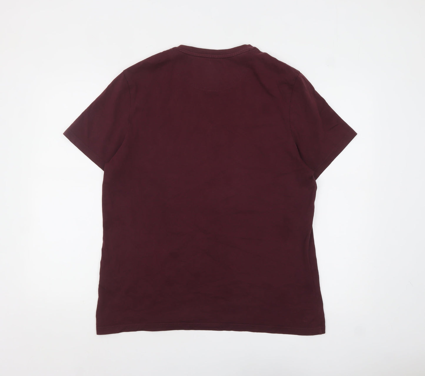 Mens UK Size L Lyle & Scott Brown  T-Shirt