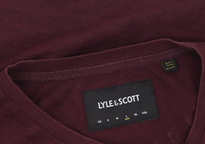 Mens UK Size L Lyle & Scott Brown  T-Shirt