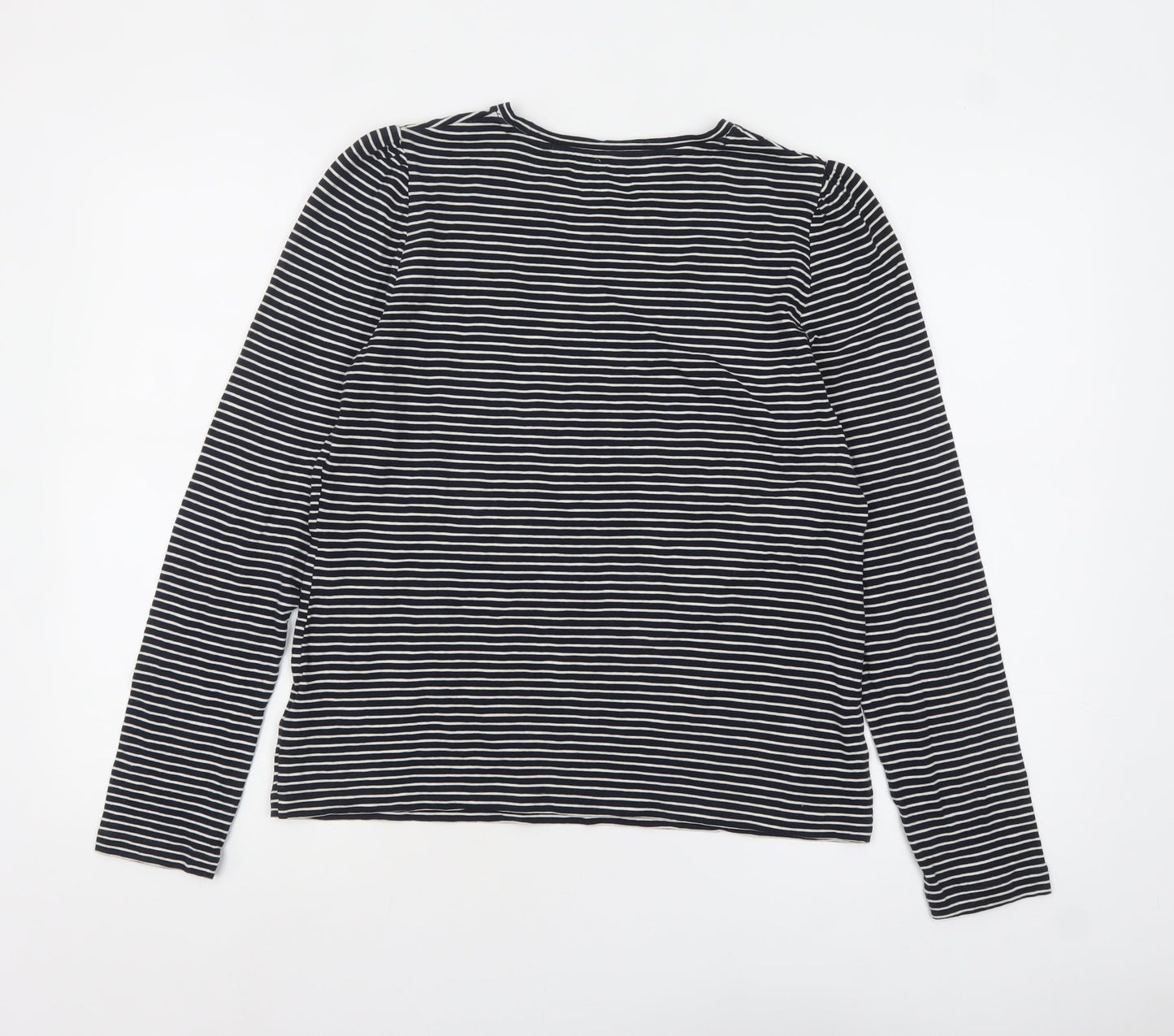 Womens UK Size M Boden Black Basic T-Shirt
