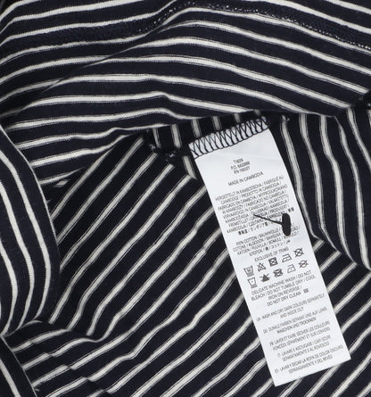 Womens UK Size M Boden Black Basic T-Shirt