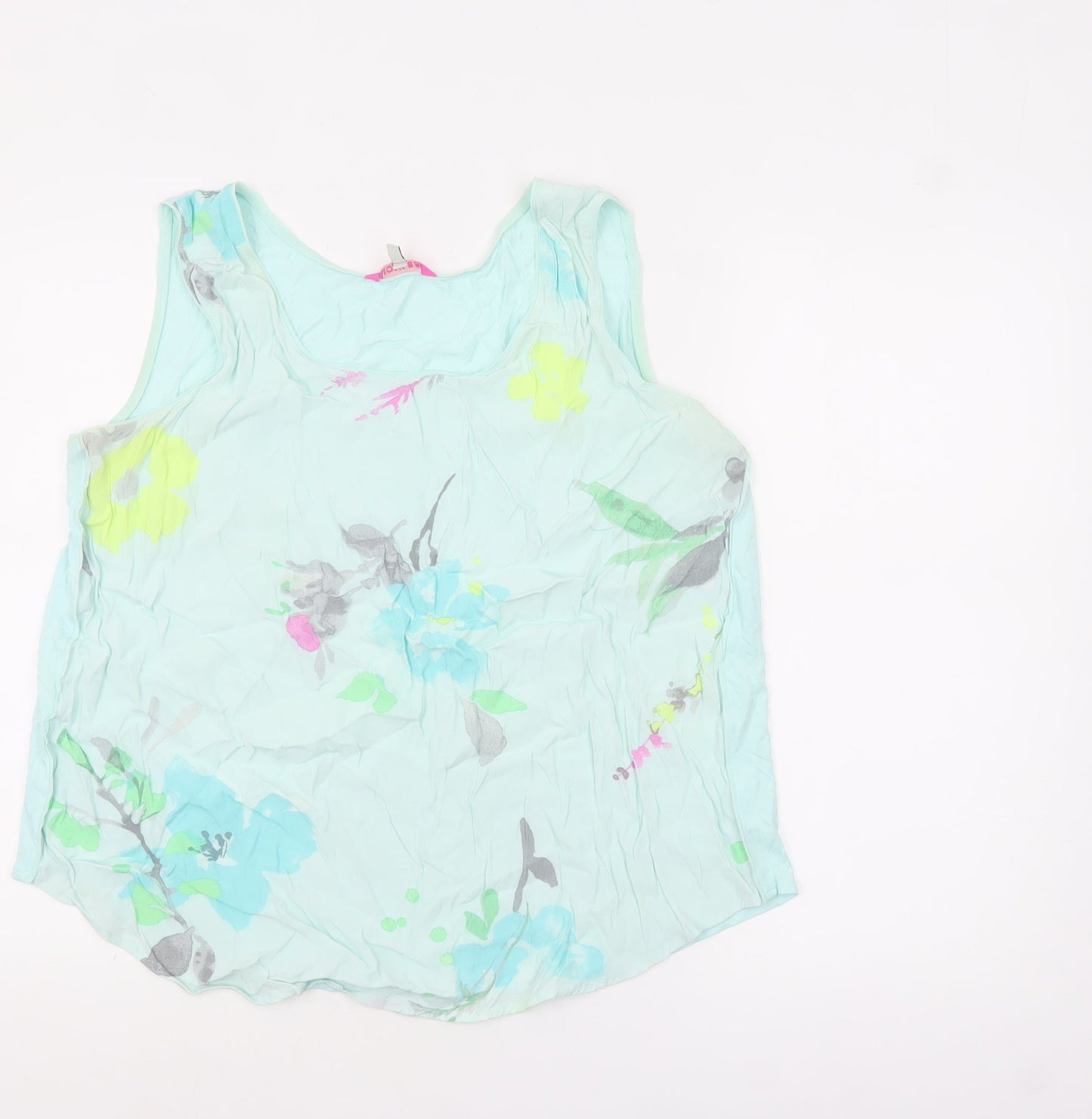 Womens UK Size 18 Joules Blue Camisole Tank