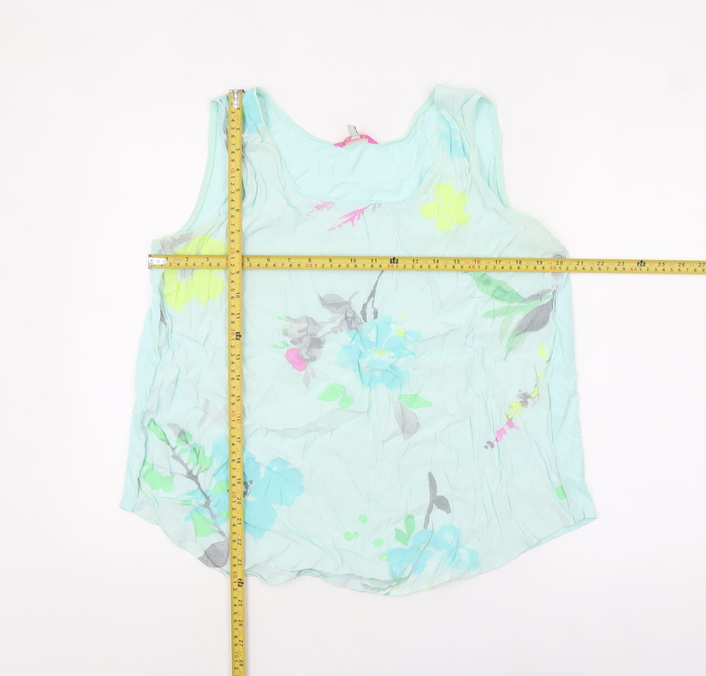 Womens UK Size 18 Joules Blue Camisole Tank