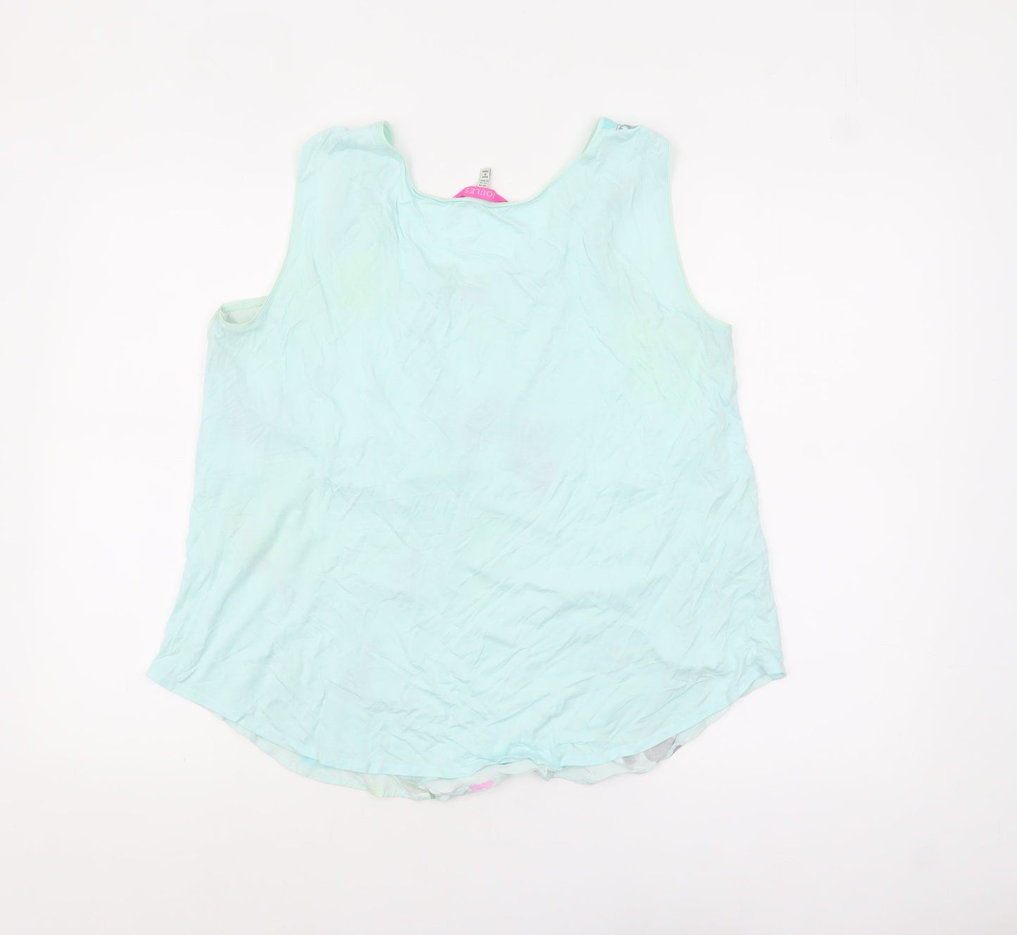 Womens UK Size 18 Joules Blue Camisole Tank