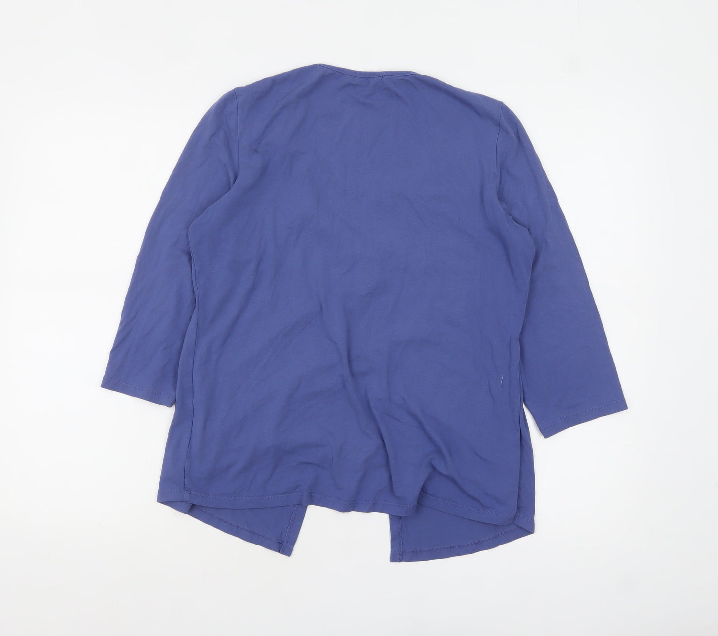 Womens UK Size 12 Marks and Spencer Blue Tunic Blouse