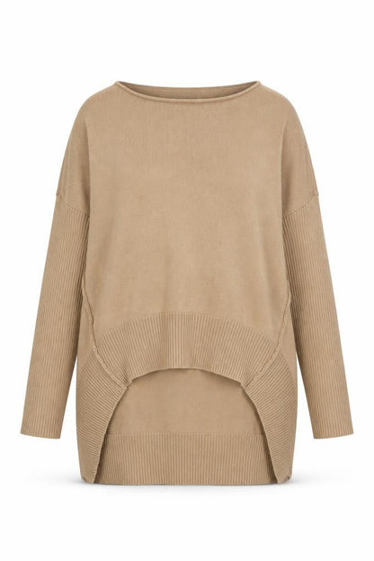 Womens UK Size M River Island Beige Pullover Jumper