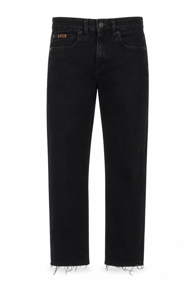 Mens UK Size 30R U.S. Polo Assn. Slim Fit Straight Black Jeans