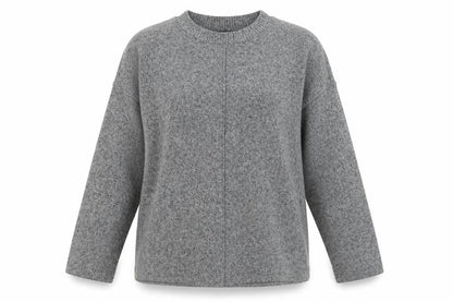 F&F Women's Grey Crew Neck Pullover Jumper Size M