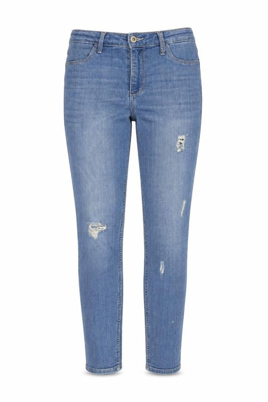 Womens UK Size 9 Slim Hollister Slim Fit Skinny Blue Jeans