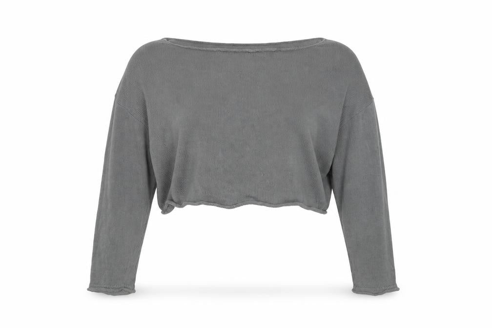 Womens UK Size 12 Stradivarius Grey Pullover Jumper