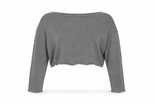 Womens UK Size 12 Stradivarius Grey Pullover Jumper