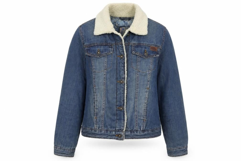 Womens UK Size 12 Mantaray Blue Basic Jacket