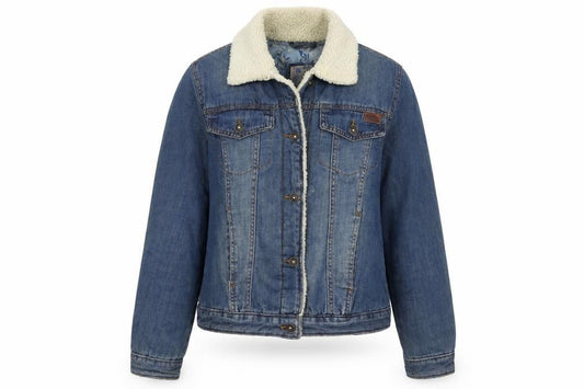 Womens UK Size 12 Mantaray Blue Basic Jacket