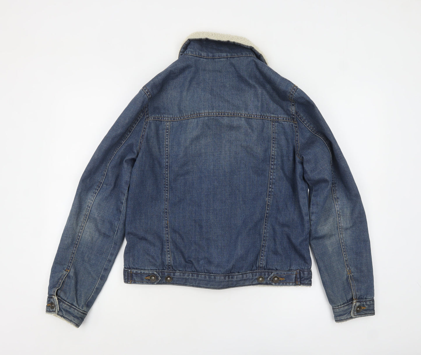 Womens UK Size 12 Mantaray Blue Basic Jacket